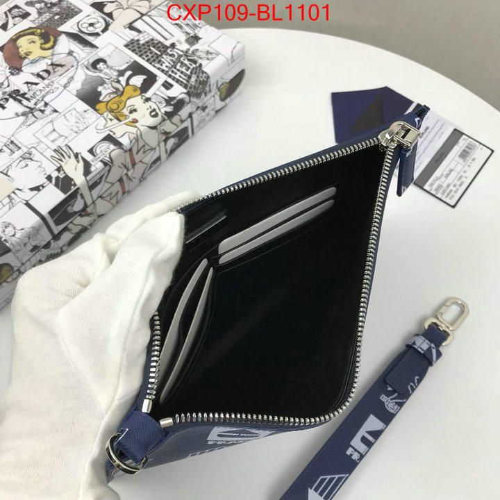 Prada Bags(TOP)-Clutch-,ID: BL1101,$: 109USD