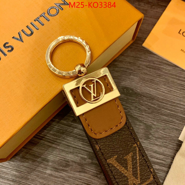 Key pendant-LV,luxury fake , ID: KO3384,$: 25USD