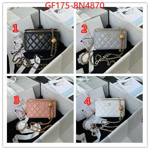 Chanel Bags(TOP)-Vanity,ID: BN4870,$: 175USD