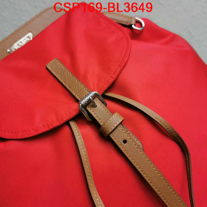 Prada Bags(TOP)-Backpack-,ID: BL3649,$: 169USD