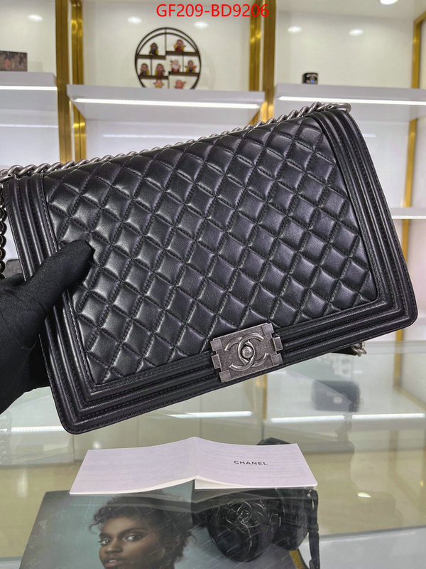 Chanel Bags(TOP)-Le Boy,ID: BD9026,$: 209USD