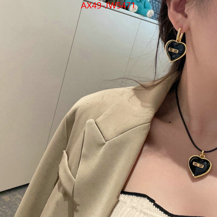 Jewelry-Balenciaga,first top , ID: JW5471,$: 49USD