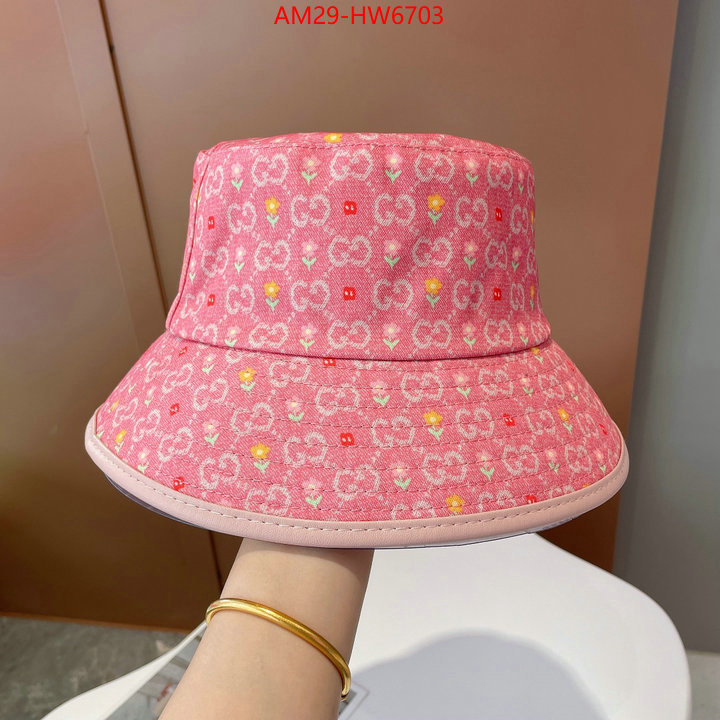 Cap (Hat)-Gucci,can i buy replica , ID: HW6703,$: 29USD