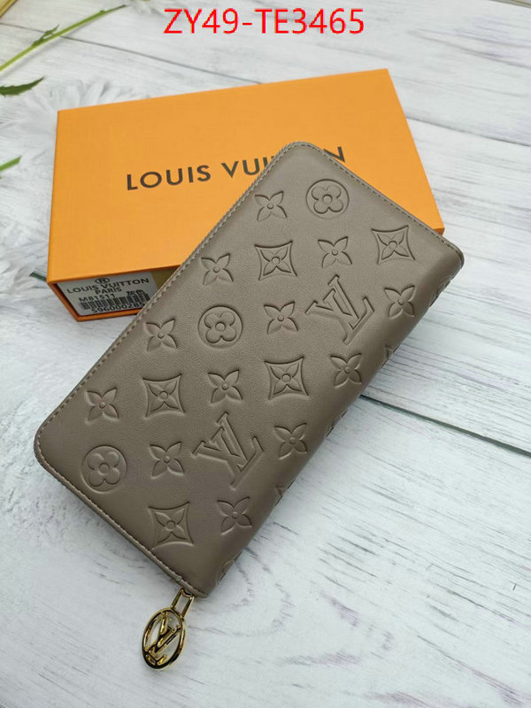 LV Bags(4A)-Wallet,buy high quality cheap hot replica ,ID: TE3465,$: 49USD