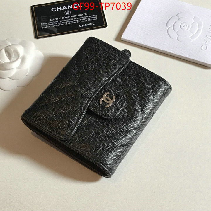 Chanel Bags(TOP)-Wallet-,ID: TP7039,$: 99USD