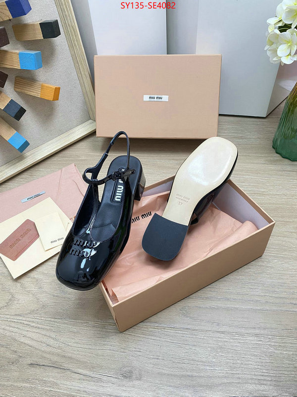 Women Shoes-Miu Miu,shop the best high quality , ID: SE4082,$: 135USD