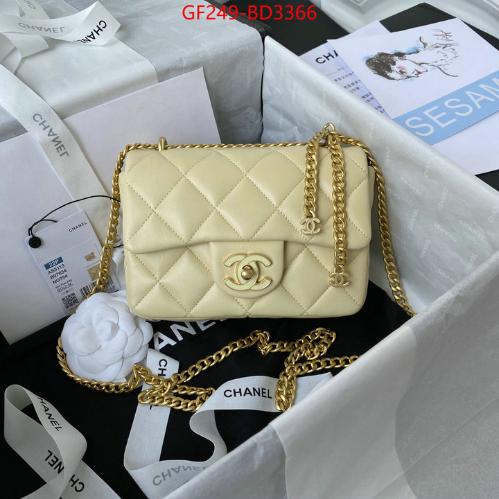 Chanel Bags(TOP)-Diagonal-,ID: BD3366,$: 249USD