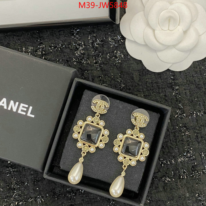 Jewelry-Chanel,sell high quality , ID: JW5848,$: 39USD