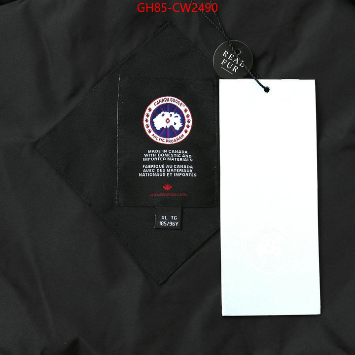 Down jacket Men-Canada Goose,best quality replica , ID: CW2490,$: 85USD