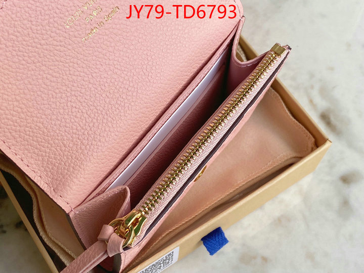 LV Bags(TOP)-Wallet,ID: TD6793,$: 79USD