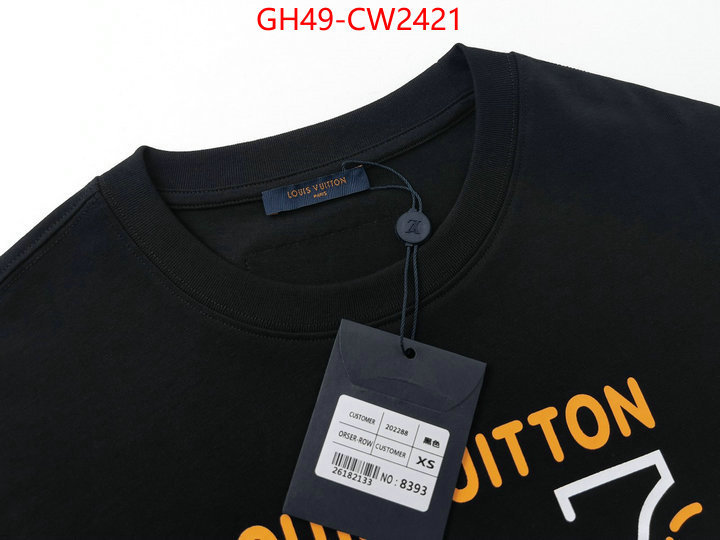 Clothing-LV,best site for replica , ID: CW2421,$: 49USD