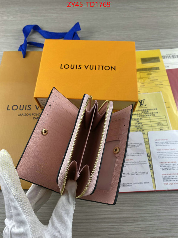 LV Bags(4A)-Wallet,ID: TD1769,$: 45USD