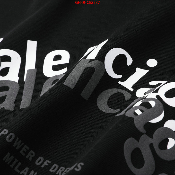 Clothing-Balenciaga,wholesale replica , ID: CE2537,$: 49USD