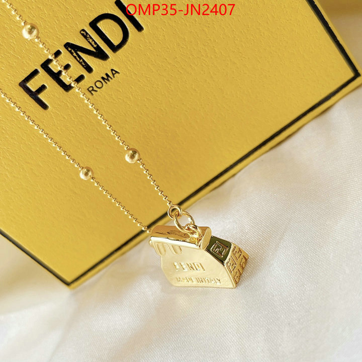 Jewelry-Fendi,perfect quality designer replica ,ID: JN2407,$: 35USD