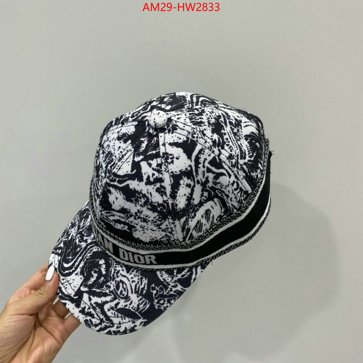 Cap (Hat)-Dior,aaaaa+ quality replica , ID: HW2833,$: 29USD