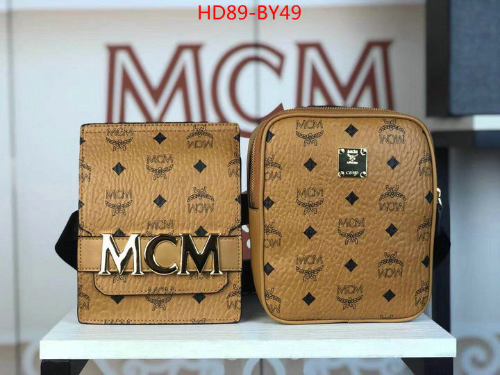 MCM Bags(TOP)-Diagonal-,ID: BY49,$:89USD