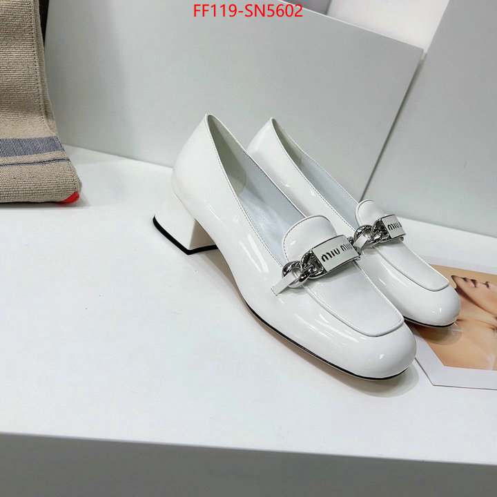 Women Shoes-Miu Miu,fashion replica , ID: SN5602,$: 119USD