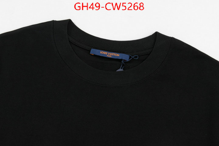 Clothing-LV,high quality designer replica , ID: CW5268,$: 49USD