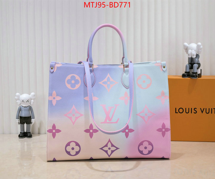 LV Bags(4A)-Handbag Collection-,ID: BD771,$: 95USD