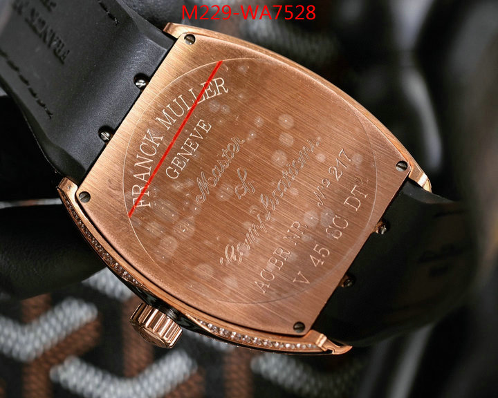 Watch(4A)-Franck Muller,replica designer ,ID: WA7528,$: 229USD