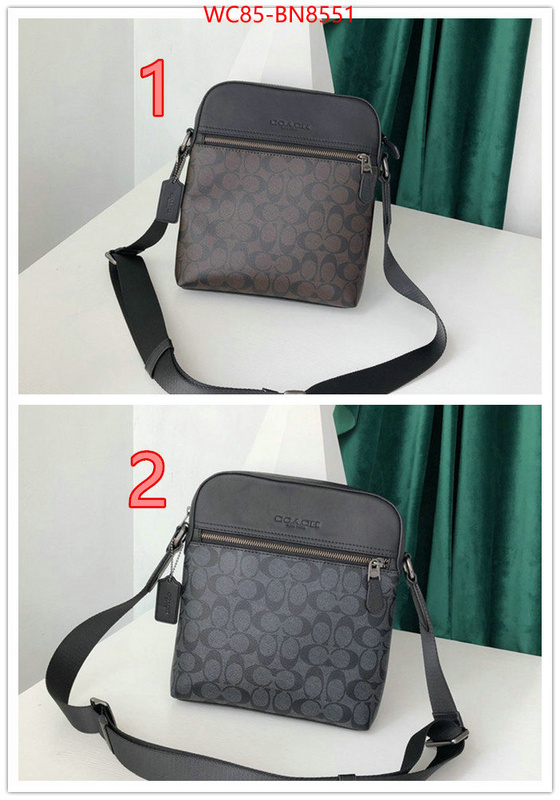 Coach Bags(4A)-Diagonal,ID: BN8551,$: 85USD