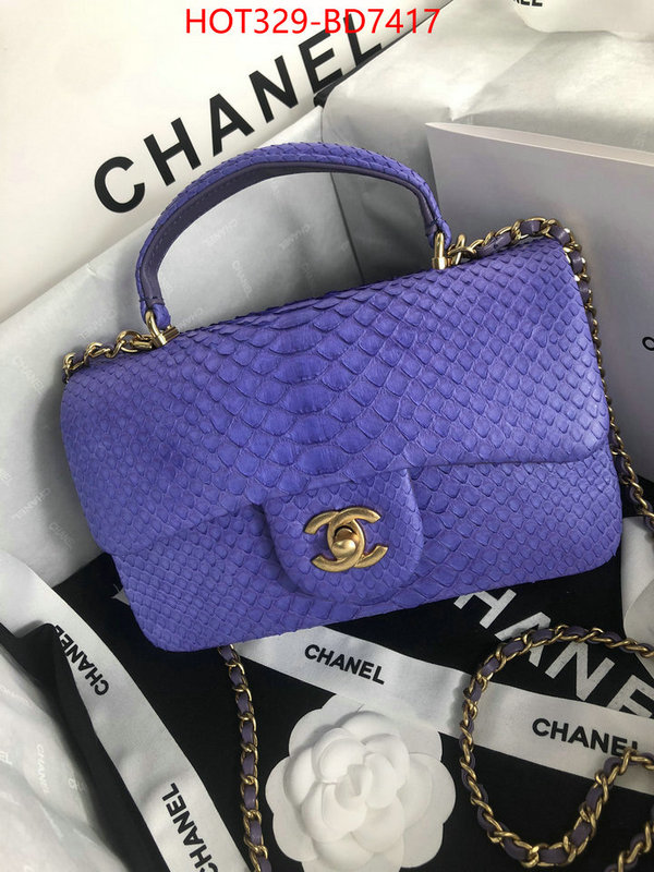 Chanel Bags(TOP)-Diagonal-,ID: BD7417,$: 329USD