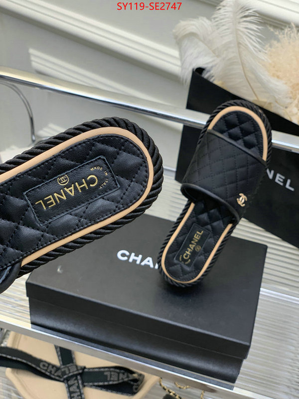 Women Shoes-Chanel,mirror quality , ID: SE2747,$: 119USD