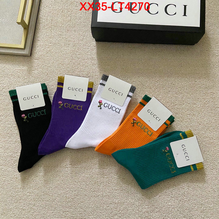 Sock-Gucci,aaaaa replica designer , ID: LT4270,$:35USD