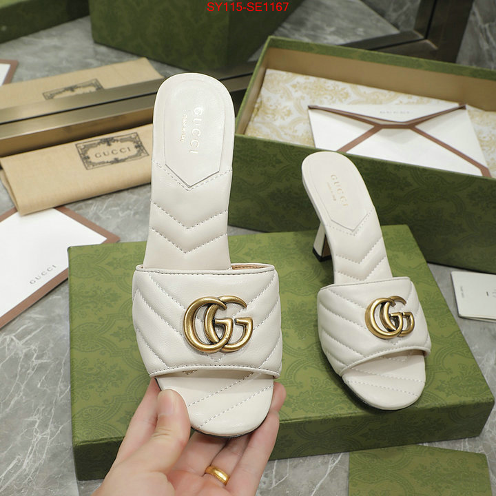 Women Shoes-Gucci,replica how can you , ID: SE1167,$: 115USD