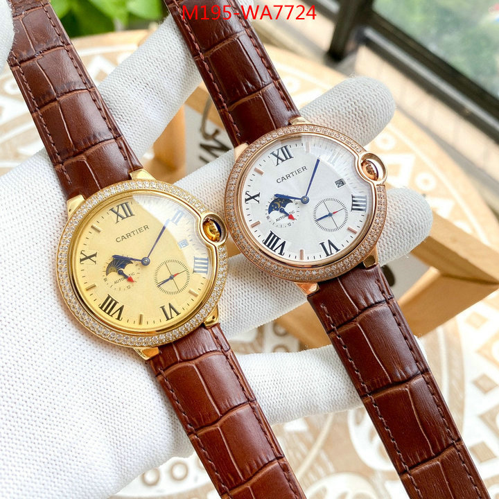 Watch(4A)-Cartier,copy aaaaa , ID: WA7724,$: 195USD