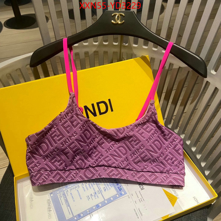 Swimsuit-Fendi,the quality replica , ID: YD3229,$: 55USD