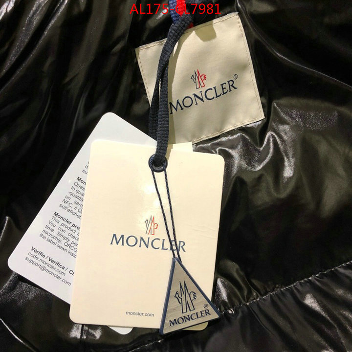 Down jacket Men-Moncler,designer wholesale replica , ID: CL7981,$: 175USD