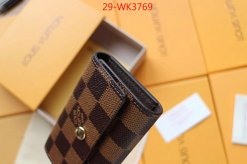 LV Bags(4A)-Wallet,ID: WK3769,$: 29USD