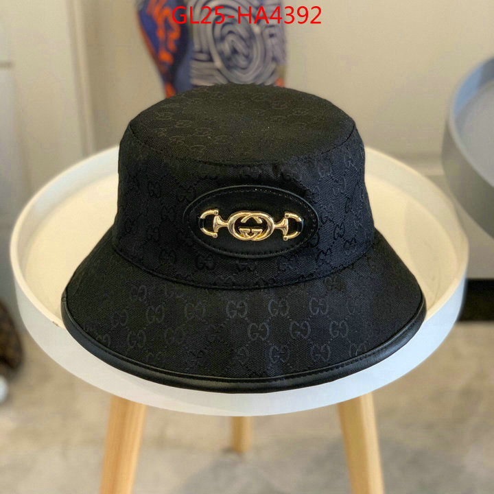 Cap (Hat)-Gucci,same as original , ID: HA4392,$: 25USD