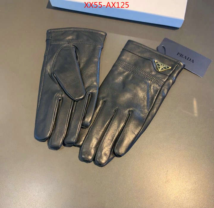 Gloves-Prada,replica shop , ID: AX125,$: 55USD