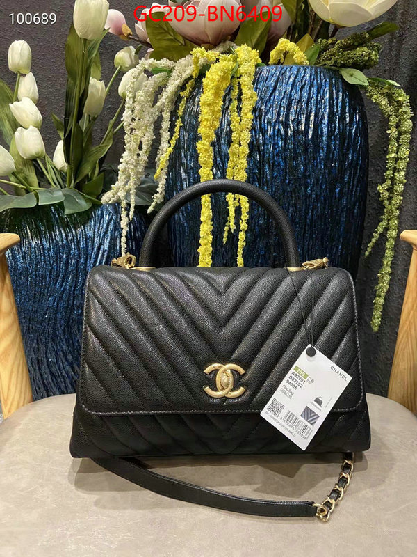 Chanel Bags(TOP)-Handbag-,ID: BN6409,$: 209USD