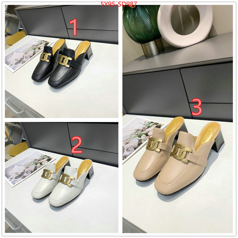 Women Shoes-Tods,highest quality replica ,the quality replica , ID: SD987,$: 95USD