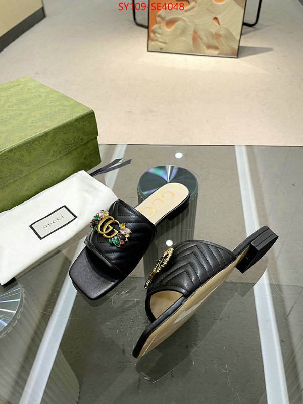 Women Shoes-Gucci,top grade , ID: SE4048,$: 109USD