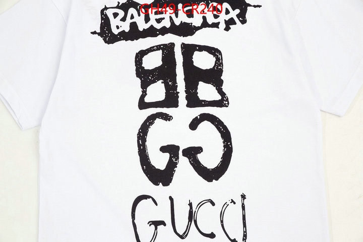 Clothing-Gucci,replcia cheap from china , ID: CR240,$: 49USD