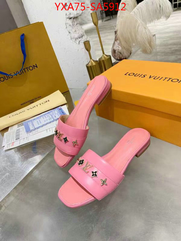 Women Shoes-LV,aaaaa , ID: SA5912,$: 75USD