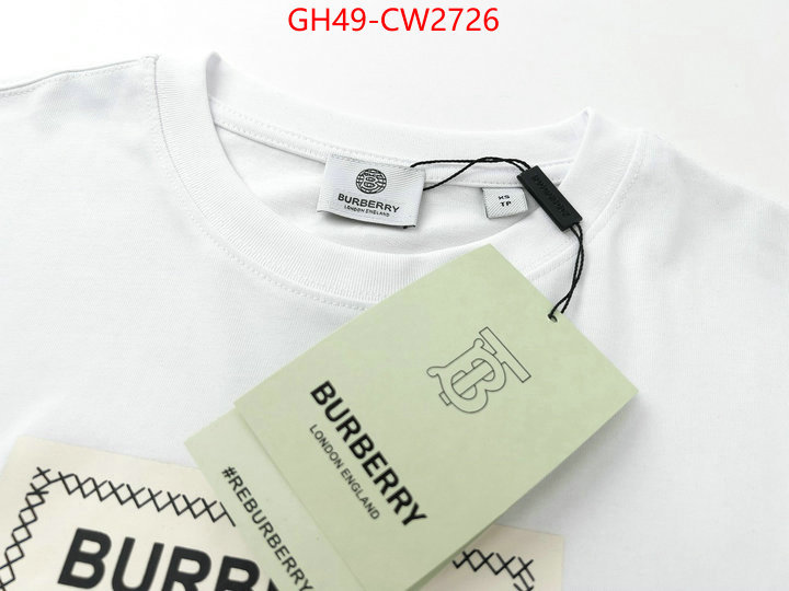 Clothing-Burberry,supplier in china , ID: CW2726,$: 49USD