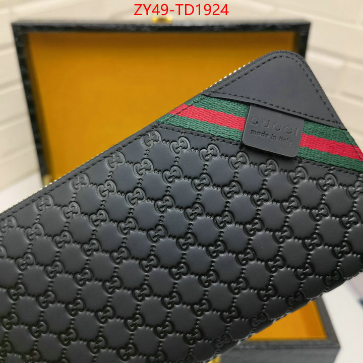 Gucci Bags(4A)-Wallet-,how to find replica shop ,ID: TD1924,$: 49USD