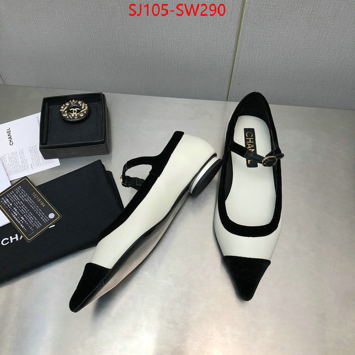 Women Shoes-Chanel,luxury fake , ID: SW290,$: 105USD