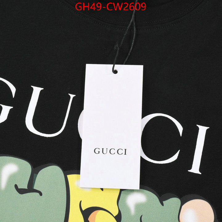 Clothing-Gucci,is it illegal to buy dupe , ID: CW2609,$: 49USD