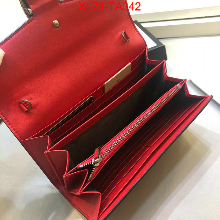 Gucci Bags(4A)-Wallet-,ID:TA342,$: 74USD