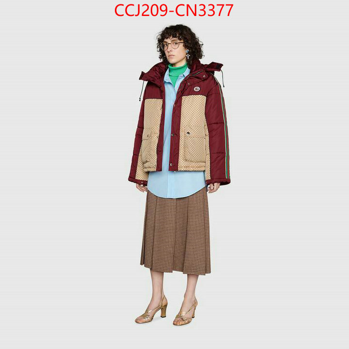 Down jacket Women-Gucci,wholesale 2023 replica , ID: CN3377,