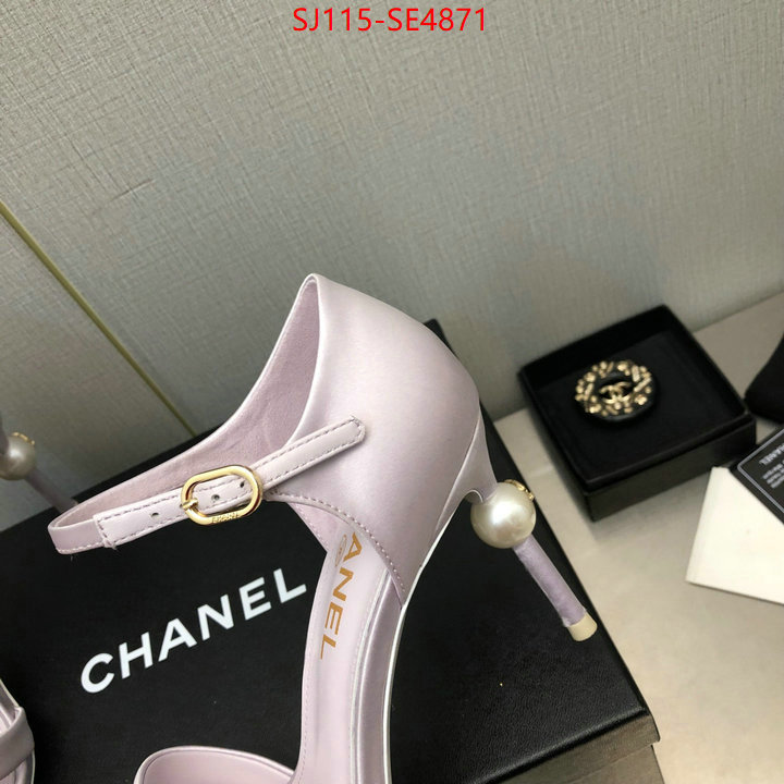 Women Shoes-Chanel,mirror copy luxury , ID: SE4871,$: 115USD