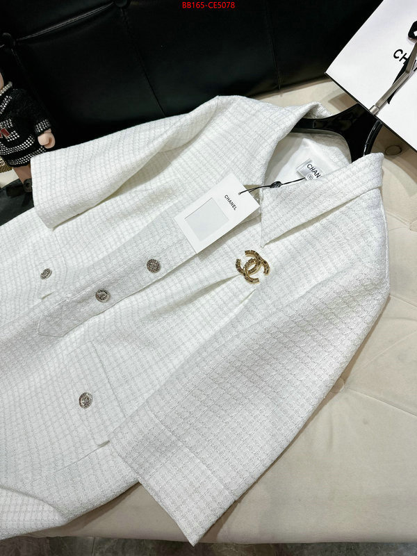 Clothing-Chanel,luxury shop , ID: CE5078,$: 165USD