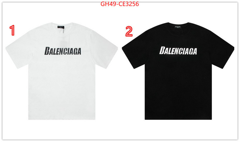 Clothing-Balenciaga,knockoff highest quality , ID: CE3256,$: 49USD