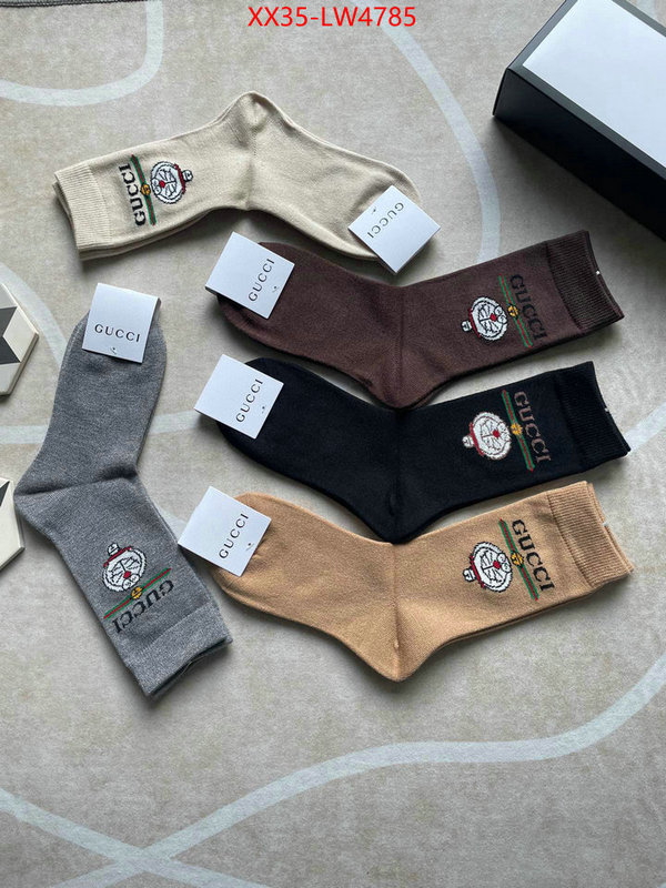 Sock-Gucci,is it illegal to buy dupe , ID: LW4785,$: 35USD